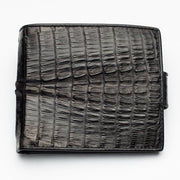 black crocodile tail wallet