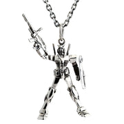 Gundam Sterling Silver Pendant Necklace